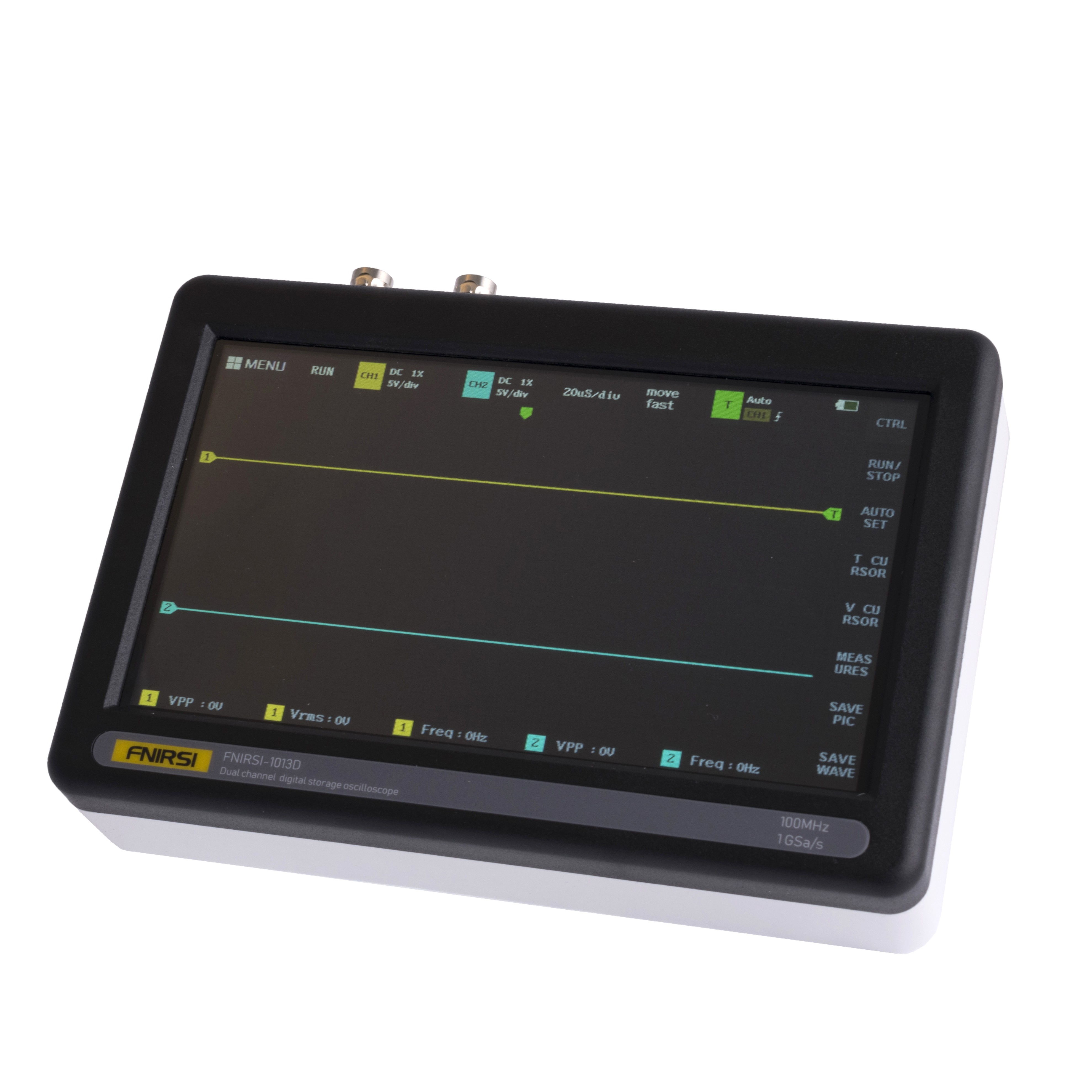 Осцилограф FNIRSI-1013D 2 каналу 100M / 1GS (FNIRFSI - 8A8) від 5750 ...